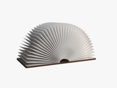 Night light Book 3D model