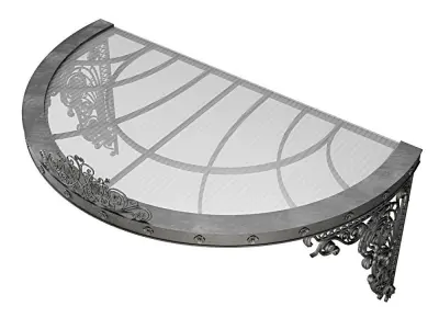 Glass visor 2 3D model 3D model