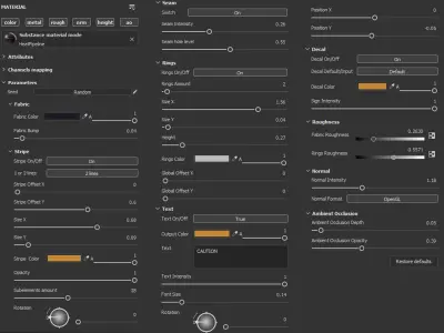 Sci-fi Heat Pipeline Substance material and textures Texture