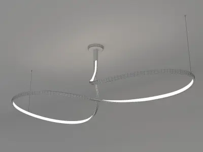 Designer lamp 3D model