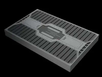 sci fi panels kit vol2 3D model