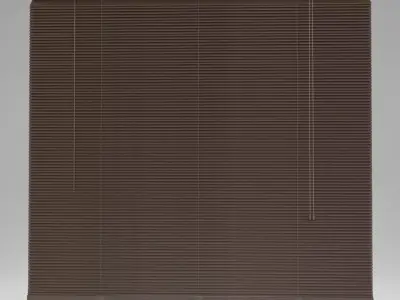 Wooden Blinds 3D model