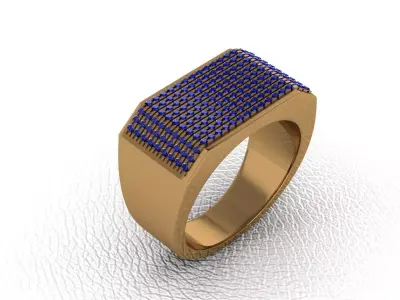 light gram ring-207 3D print model