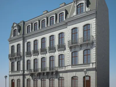 City Building 03 3D model