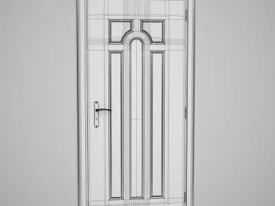 CGAxis Door 3D model