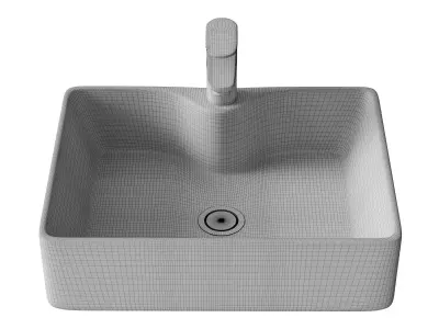 Washbasin SantiLine SL-1011 3D model