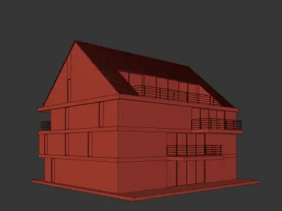 Modern Villa 3D model