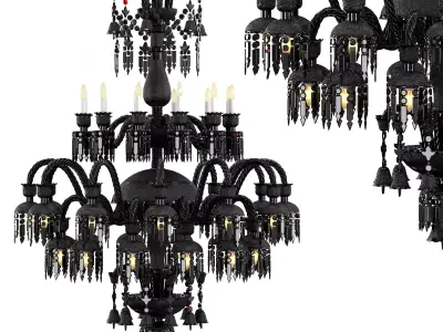 Nottebene  Chandelier 3D model