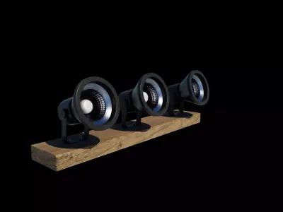 Stage Lighting 2 3D model