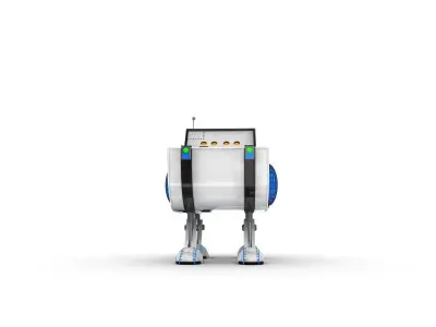 Funny Robot Character 3D model