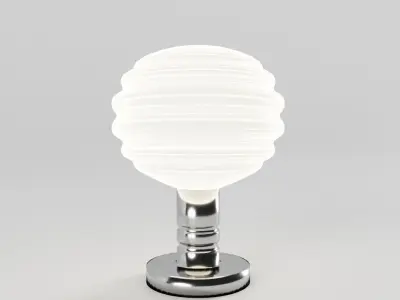 Retro Table Lamp 3D model