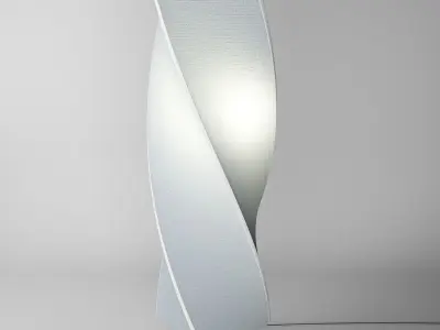 Twisted Floor Lamp 3D model