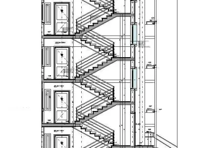 Apartment Project Detail Model  Revit  3D model