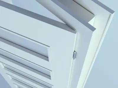 White Door 59 3D model