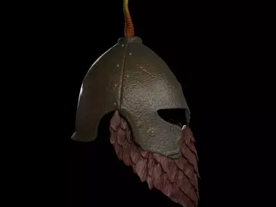 Mines of Moria Orc Legion helmet lotr 3d digital download 3D print model