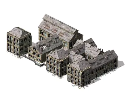 The future - urban waste 03 3D model