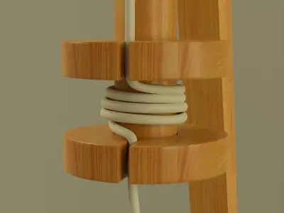 Leuters Standing Lamp 3D model