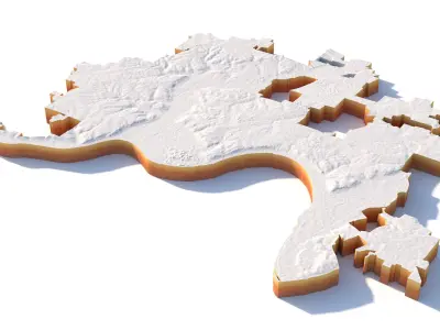 Cincinnati City Ohio USA 3D model