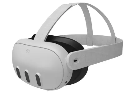  Meta Quest 3 with Controllers 