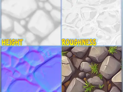 Stylized Ground Seamless Texture Texture 15