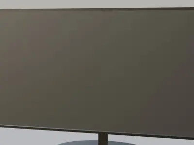stand led monitor for game unity 3D model