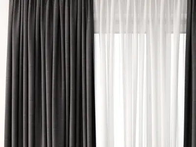 Curtain 18 3D model