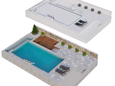 Pool 010 3D model