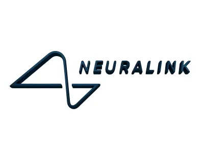 Neuralink Logo v2 005 Free low-poly 3D model