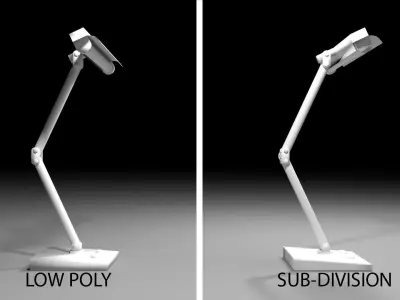 Balanced-arm Lamp 3 3D model