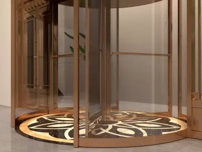 Revolving door  3D model