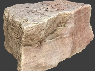 Eva Stone Low-poly 3D model