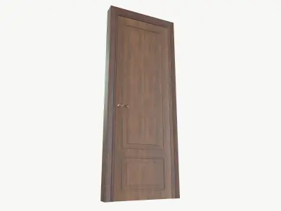 Wood Door 3D model