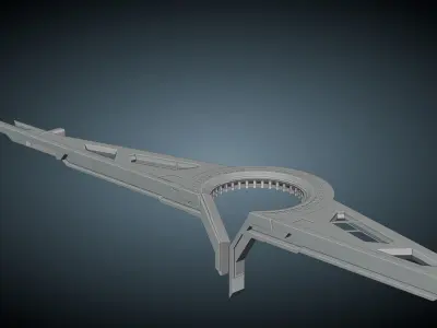 The Creator USS Nomad 3D model