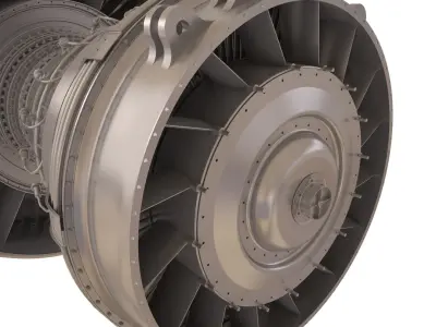  SolidWorks cfm56-7b Complete model 