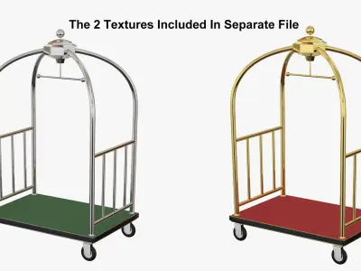Hotel Cart 3D model