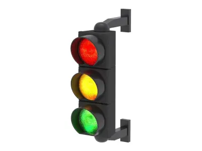 Traffic Light 06 3D model
