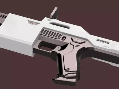 Predator Badlands - SP-19 pulse rifle for cosplay 3D print model