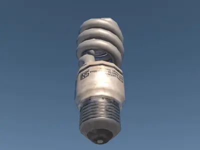 Fluorescent 3D Lowpoly PBR 1K Texture Low-poly 3D model