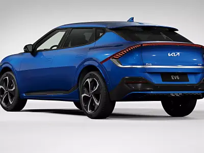 2023 Kia EV6 GT-Line 3D model