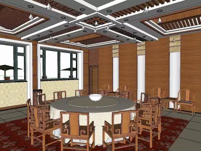 vacation spot-Resort-Fashion Leisure Hotel-0269 3D model