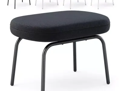 Era Footstool by Normann Copenhagen Low-poly 3D model