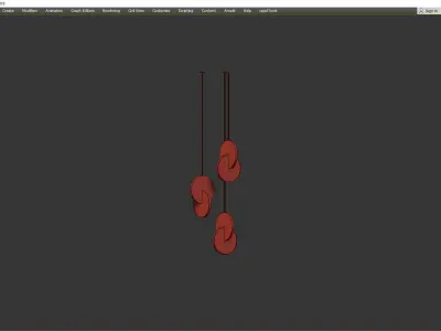 ECLIPSE PENDANT Low-poly 3D model