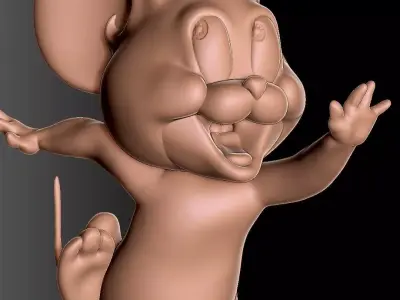 Jerry for 3D print STL 3D print model