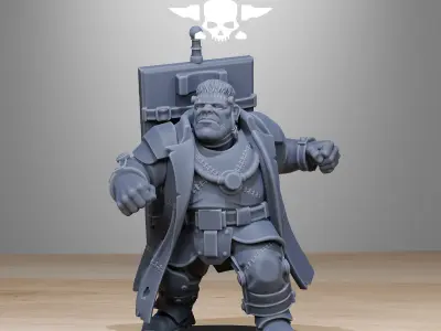 GrimGuard Mutantstein 3D print model