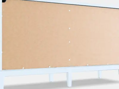 IDANAS Chest of 6 drawers Low-poly 3D model