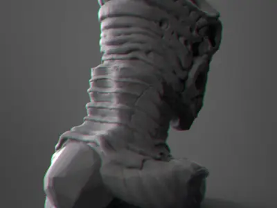 Traveler Head 3D print model