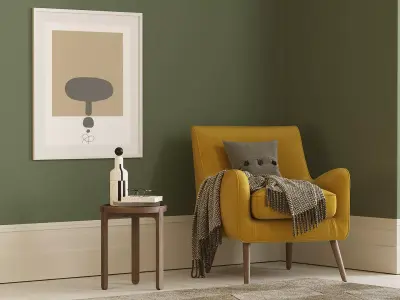 Furniture Decor Set 3D model