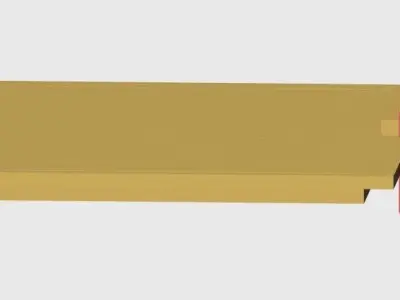 Fiat 500 Front Wheel Arch Liner Blanking Plug 3D print model