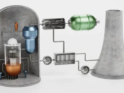  Nuclear Reactor - Power Plant 