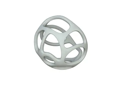 SciFi Cube Object No 37472 Low Poly Shape Texture